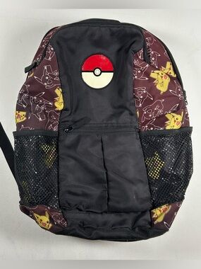 Vintage Pokémon Adult Big Kid Backpack RARE Pikachu BIG BAG No Tears